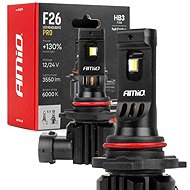 Amio LED HB3 12/24V 3550 lm + 130 % 2 ks - LED Car Bulb