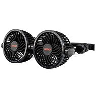 Amio Car Fan for Headrest 12V, Double - Car Ventilator