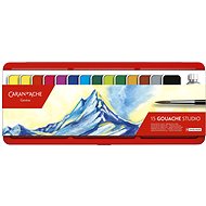 CARAN D'ACHE Gouache colours pans 15 colours - Gouache Paints