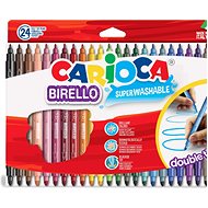 Carioca Birello markers with two tips 24 pcs - Felt Tip Pens