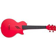 CASCHA HH 2280 Carbon Fibre Ukulele Set, Red - Ukulele