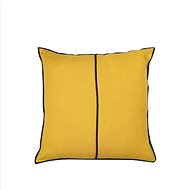 CASAMANCE LINEN 45 x 45 cm, moutarde - Pillow