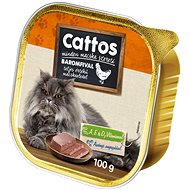 Cattos Cat poultry, tub 100 g - Cat Food in Tray