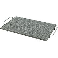 CATTARA Granite XL Grill Stone with Groove and Holder 4.5 × 56.5 × 31.5cm - Grillstone