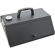 CATTARA Salerno pizzasütő ajtóval és hőmérővel 40 × 35,5 × 21 cm - Pizzakemence