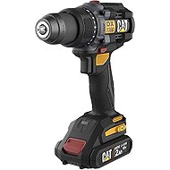 CAT Cordless Drill 18V Brushless Set + 4A Fast Charger DX1100 (2×2Ah) - Cordless Drill