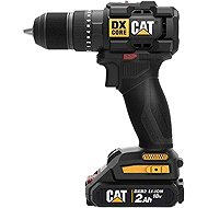 CAT 18V Brushless Hammer Drill Cordless Set + 4A Fast Charger DX1010 (2 × 2Ah) - Cordless Drill