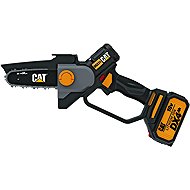 CAT Řetězová pila jednoruční AKU DG231 12cm, 18V (1 × 4Ah AKU, 4A rychlonabíječka) - Compact Chainsaw