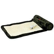 Akinu Scratching post / mat with mouse and ball 45 × 31 cm - Cat Scratcher