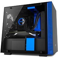 NZXT cabinet H200 black and blue - PC Case