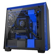 NZXT H700i čierno-modrá - PC skrinka