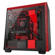 NZXT H700i čierno-červená - PC skrinka