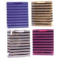 CBPAP Gift bag M - with stripes, 26 × 32 × 10 cm - Gift Bag