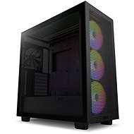 NZXT H7 Flow RGB Black - PC skrinka