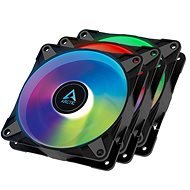 ARCTIC P12 PWM PST A-RGB 0dB Value pack (3pcs) Black - PC Fan