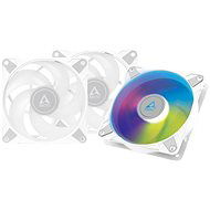 ARCTIC P12 PWM PST A-RGB 0dB Value pack (3db) White - PC ventilátor