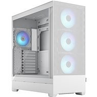 Fractal Design Pop XL Air RGB White TG Clear Tint - Számítógépház