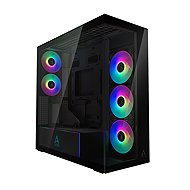 ARCTIC XTENDER with Vertical GPU Mount (Mirror Black) - PC Case