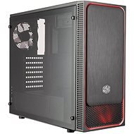 Cooler Master MasterBox E500L červená - PC skrinka