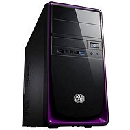 Cooler Master Elite 344 USB 3.0 black-purple - PC Case