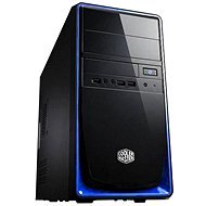 Cooler Master Elite 344 black-blue - PC Case