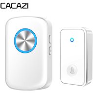 CACAZI FA28 Wireless battery-free doorbell - 1× receiver + 1× button - white - Doorbell