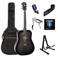 Stanwood PRO 3 BK Acoustic Set - Acoustic Guitar