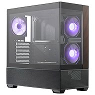 Cooler Master Elite 690 Wood Black - PC Case
