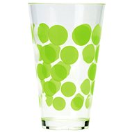 ZAK DOT DOT plastic glass 300ml, green - Glass