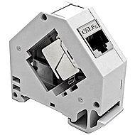CTnet DIN rail module for one keystone - Module