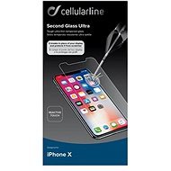 CellularLine Glass for iPhone X - Glass Screen Protector