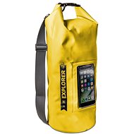 CELLY Explorer 10l with Phone Pocket to 6.2", Yellow - Waterproof Bag