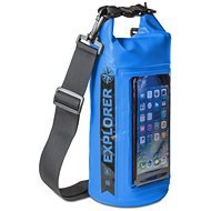 CELLY Explorer 2 l s kapsou na telefón do 6,2" modrý - Nepremokavý vak