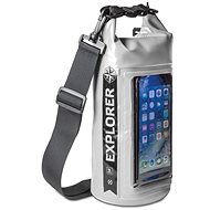 CELLY Explorer 2L with a pocket on the phone up to 6.2 "gray - Waterproof Bag