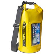 CELLY Explorer 5L with a pocket on the phone up to 6.2 "yellow - Waterproof Bag