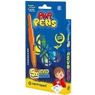 Centropen Air Pens 1500, fújós, élénk színek, 5 db a csomagban - Filctoll