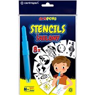 CENTROPEN stencils for blowing markers 9996 N+ universe - Blow Pen Stencil