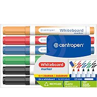 Centropen 8559 Táblamarker, 5+1 - Jelölőfilc