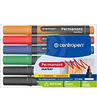 CENTROPEN permanent marker 8566 5+1 pcs - Markers