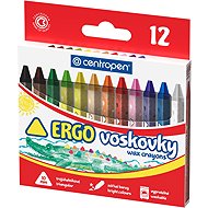 CENTROPEN 9531 triangular 10mm, 12 colours - Wax Crayons