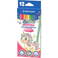 CENTROPEN 9524 pastelové trojhranné, 12 barev - Coloured Pencils