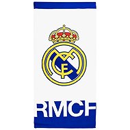 FC Real Madrid: Text and main logo - Towel - Bath Towel