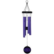 Cereus Ajna chakra indigo wind chime, approx. 60 cm - Decoration
