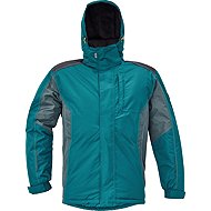 Cerva Dayboro parka, petrol blue L - Work Jacket