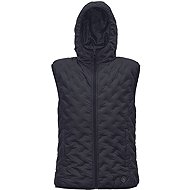 Cerva Neurum down vest, black XL - Work Vest