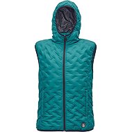 Cerva Neurum down vest, petrol blue L - Work Vest