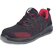 CERVA Polobotky GERA O1 SR černo/červené, 36 - Work Shoes