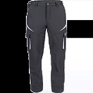 Cerva EMERTON STRETCH winter softshell trousers black, S - Work Trousers