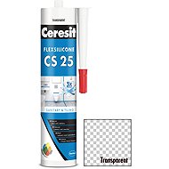 Ceresit Sanitary silicone CS 25 transparent, 280 ml - Silicone