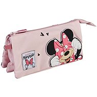 Cerda Multifunctional pencil case with 3 pockets Minnie - School Case